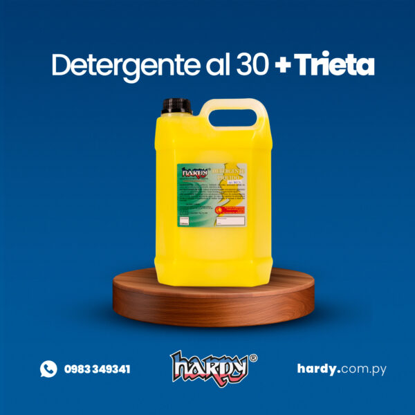 Detergente al 30% + Trieta