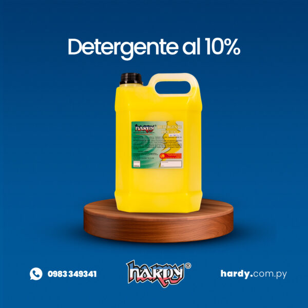 Detergente al 10%